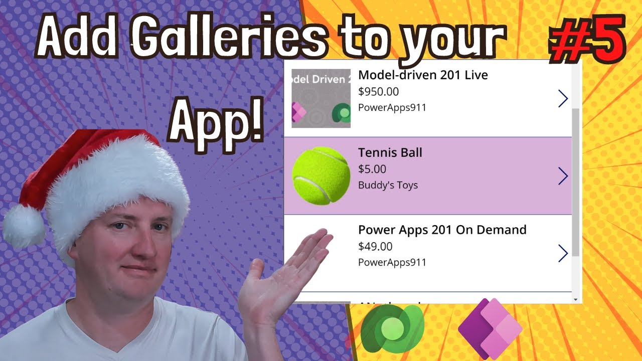 Adding and Designing Galleries for your Canvas App EP5