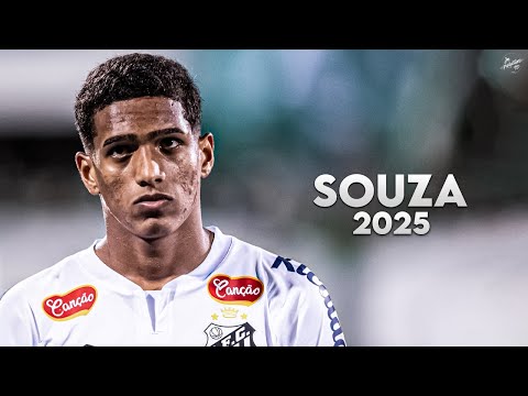 Souza 2025 - Amazing Skills, Tackles & Assists - Santos Talent | HD