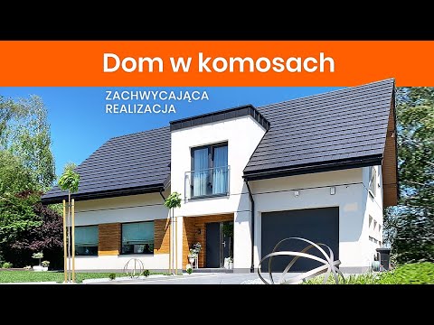 Dom w komosach – Zachwycająca realizacja projektu domu jednorodzinnego I ARCHON+ Projekty Domów