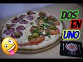 PIZZA CALABRESA Y Pizza NAPOLITANA 2x1 COCINA DE RESTAURANTE EN CASA