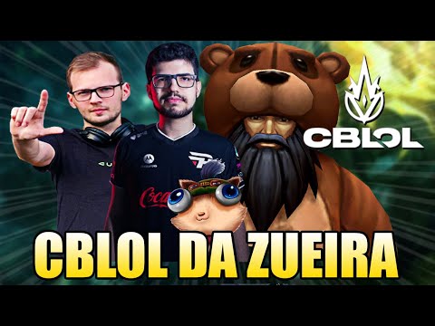UDYR NO CBLOL E TELEP INVERTIDO DO ROBO - CBLOL DA ZUEIRA