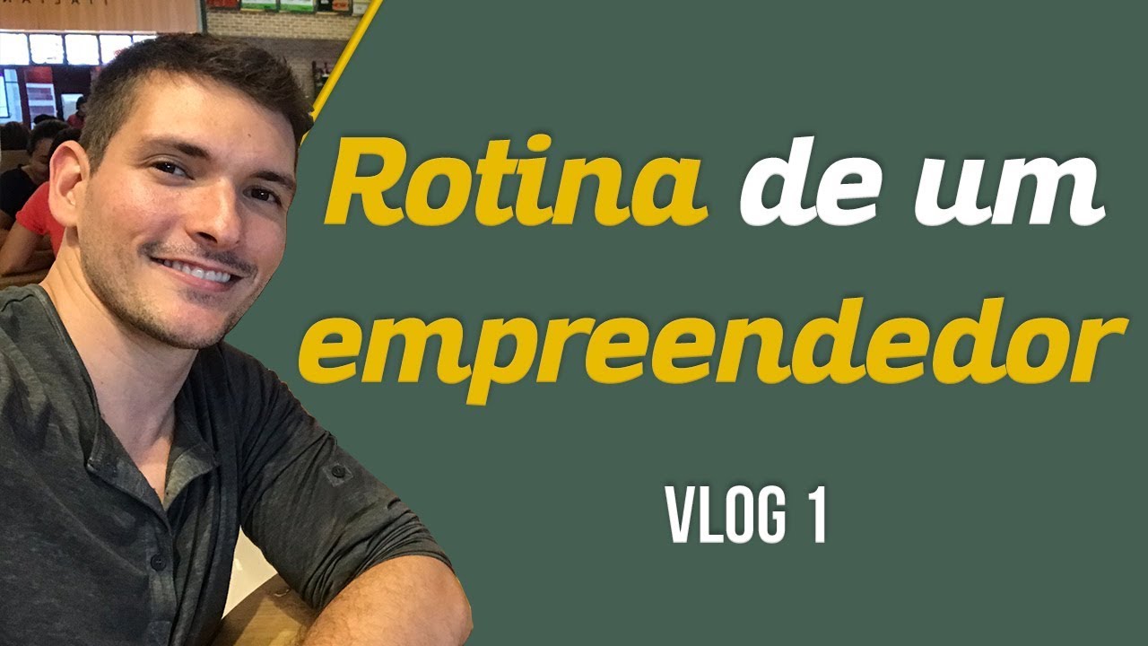 Rotina de um empreendedor | 2 dias das minhas atividades principais | Vlog 1