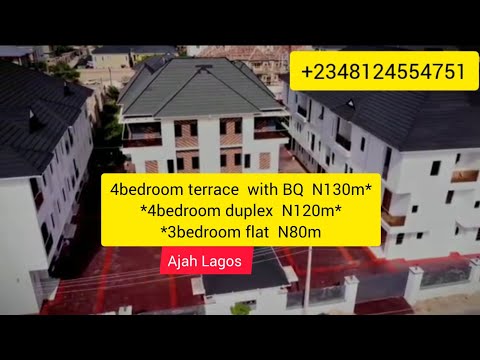 4 bedroom Duplex For Sale Behind Blenco Supermarket Few Minutes From Abraham Adesanya Junction Sangotedo Ajah Lagos