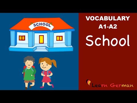 Learn German Vocabulary Colors Colours in German Farben