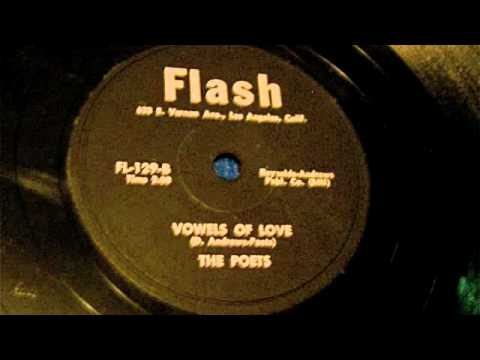 The Poets - The Vowels Of Love 78 rpm!