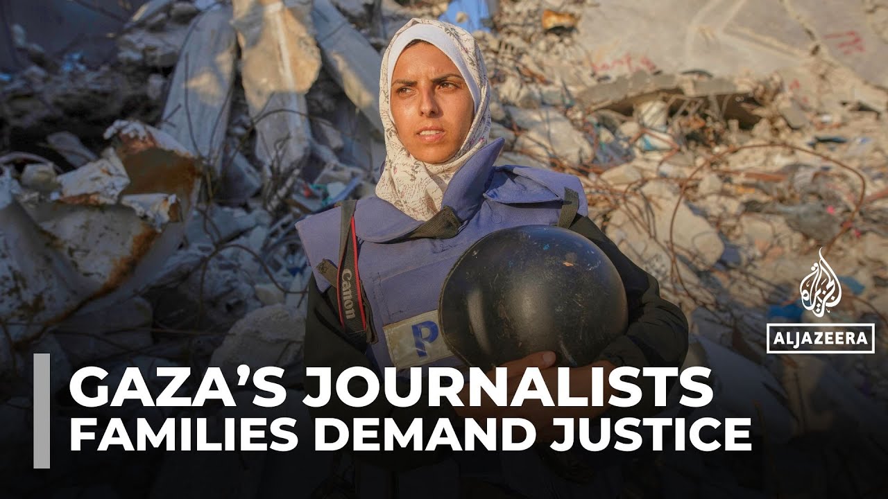 Gaza’s journalists under fire: Families demand justice for those killed
