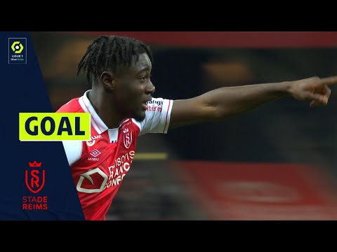 Goal Nathanaël MBUKU (89' - SdR) STADE DE REIMS - AS SAINT-ÉTIENNE (2-0) 21/22