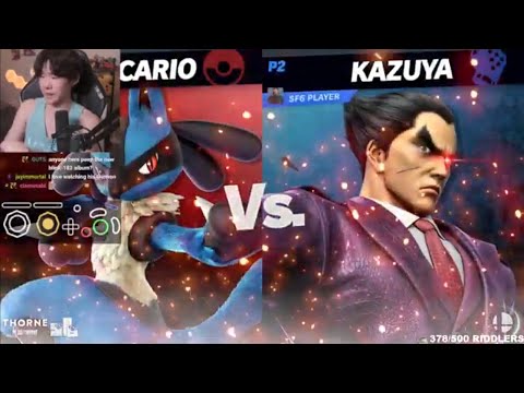 Riddles (Kazuya) vs Armadillo (Lucario) - Smashpros Ladder | 25 Oct '23