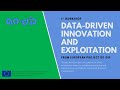 Data-Driven Innovation and Exploitation - Workshop