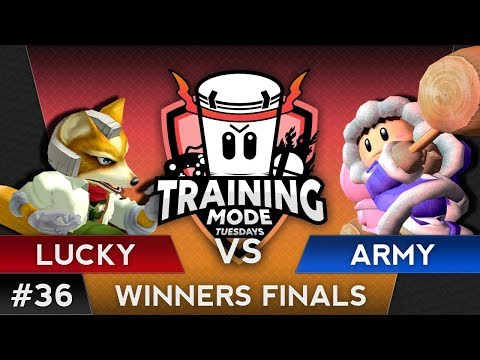 TMT 36 - Lucky (Fox) VS Army (Icies) - SSBM Winners Finals - Smash Melee
