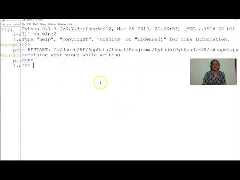 Python Tutorial 39 Exceptions In Python Iii