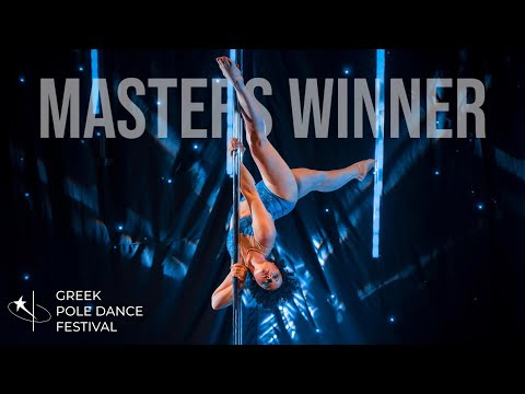 TINA KUKU - WINNER - MASTERS 40+ - GREEK POLE DANCE FESTIVAL 2023