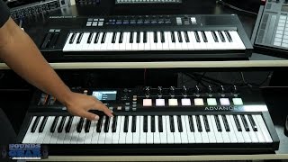Video thumbnail for Comparison: Akai Advance vs Native Instruments Komplete Kontrol Keyboard by SoundsAndGear