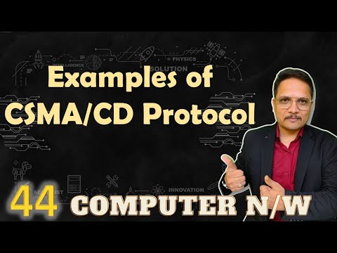 Examples of CSMA CD Protocol in Computer Network