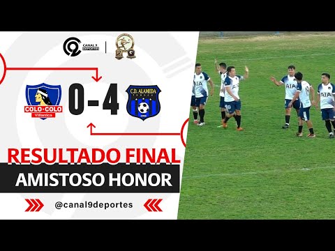 Amistoso pretemporada Colo colo Villarrica vs Alameda Temuco Honor