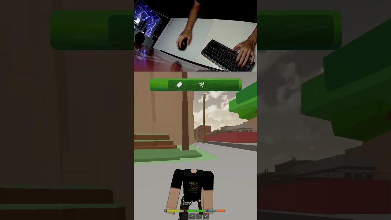 Da hood macro  #dahood #computermouse #roblox  #tutorial #razermouse #gaming #razersoftware