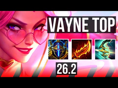 VAYNE vs URGOT (TOP) | EUW Challenger | 26.2