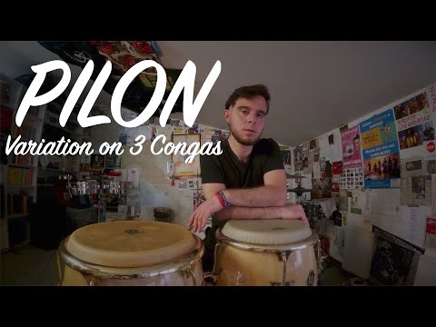 How To Play a Variation of Pilon on 3 Congas