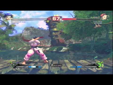 The Mossad Man (Makoto) vs Jimbo 400 (Cammy)