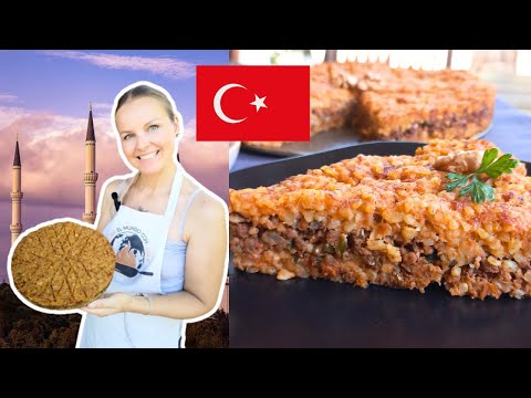 Desaparece en 1 minuto/ SINI KöFTESI/¿Como preparo Pastel de Bulgur Turco?