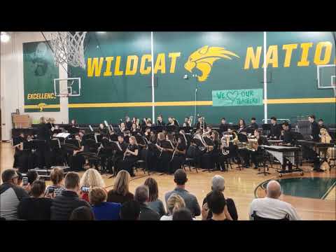 Walsh MS Honor Band Winter Concert 2018 - Viva! by Jack Wilds