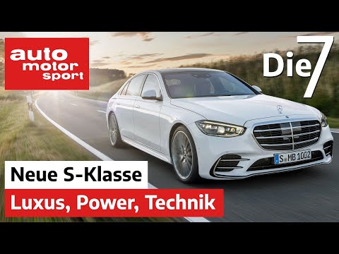 Luxus, Power, Technik - 7 Fakten zur neuen Mercedes S-Klasse | auto motor und sport