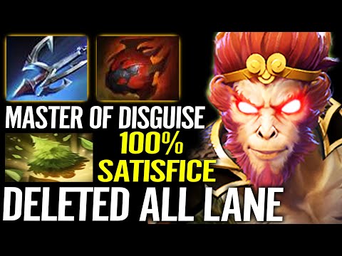 TOPSON Monkey King - Master Of Desguise 100% Satifice Mid Dota 2 Pro