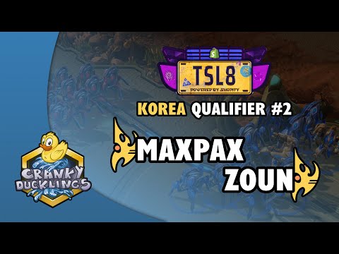 MaxPax vs Zoun - PvP | Shopify TeamLiquid StarLeague 8 - Korean Qualifier #2 | EPT Tournament