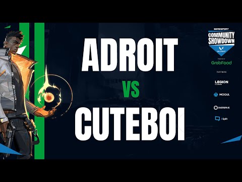 Adroit vs CuteBoi G2| Grand Finals VALORANT Community Showdown Co-Presented by GrabFoodPH Wk 1