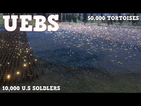 SLOW AND STEADY WINS THE RACE!! UEBS: 10,000 U.S SOLDIERS VS 50,000 TORTOISES