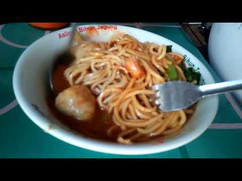 DULU JUALAN KELILING!!!MIE AYAM BAKSO KANGEN ROSO PAKDHE KANDEK.