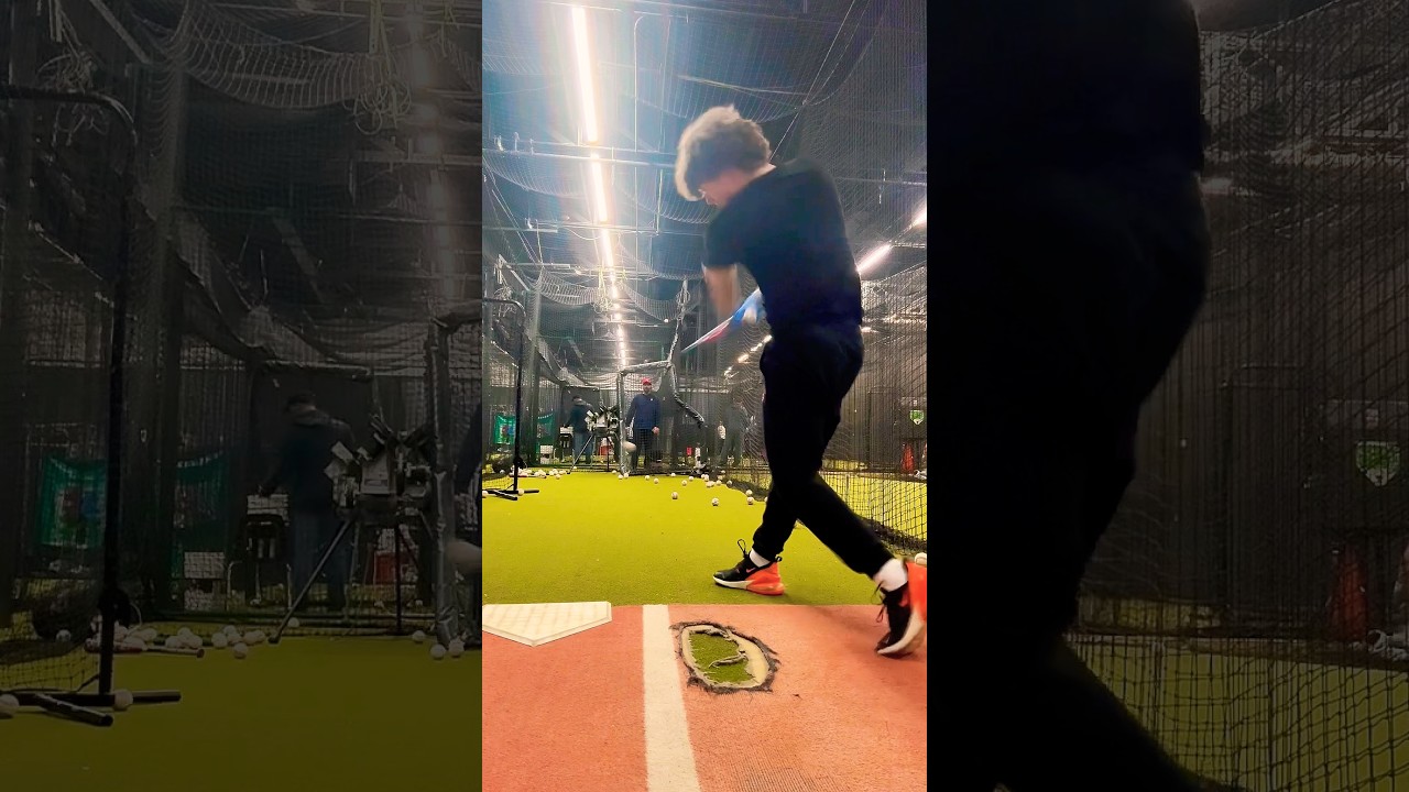 Gunnar Nelson 14u | Session Blast Metrics: Bat Speed: 65 mph, Rot. Accel: 8.7