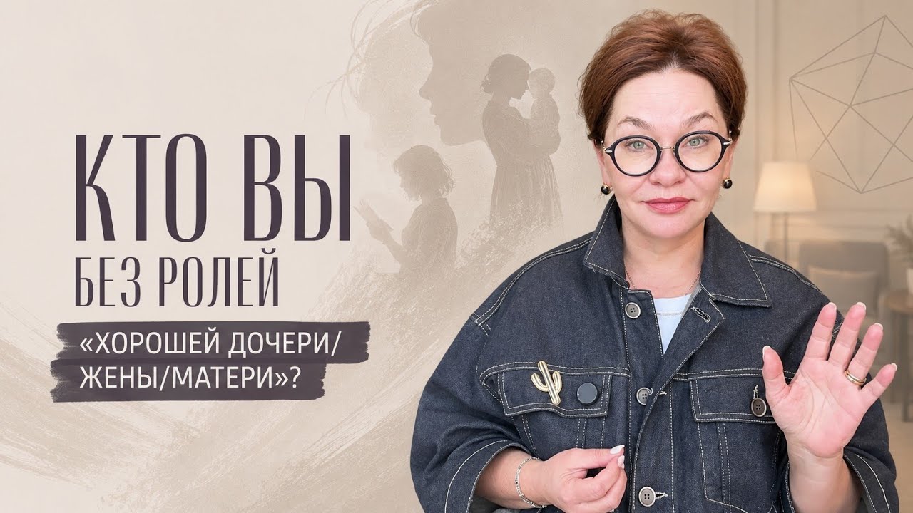 Кто вы без ролей хорошей дочери, жены, матери