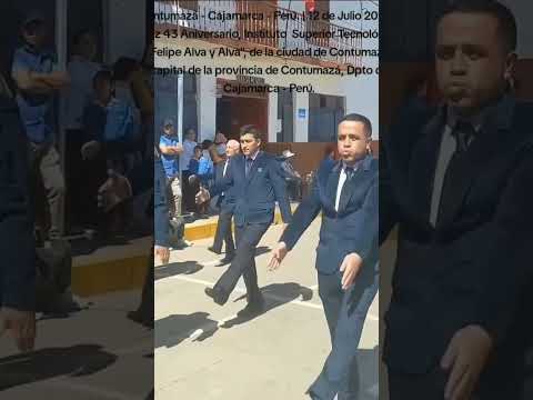 Feliz 43 Aniversario, Instituto Superior Tecnológico "Felipe Alva y Alva": Contumazá-Cajamarca-Perú.