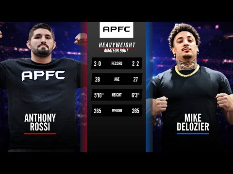APFC 6: ANTHONY ROSSI VS MIKE DELOZIER | HEAVYWEIGHT #MMA #FULLFIGHT