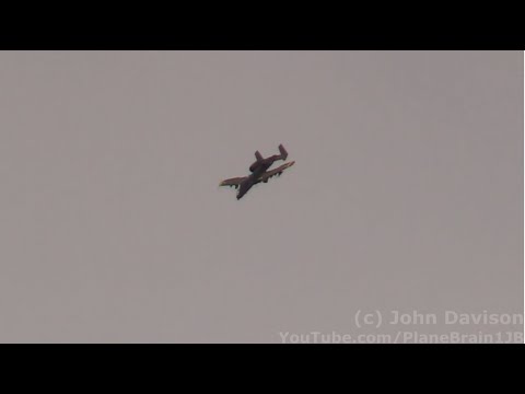 Warren Grove Range (1/21/2022) - A-10's attacking at high angle