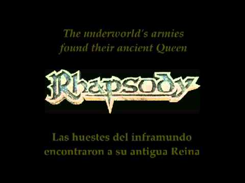 Rhapsody - The March of the Swordmaster (Lyrics & Sub Esp.)