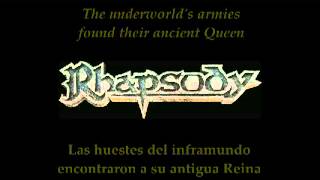 Rhapsody - The March of the Swordmaster (Lyrics &amp; Sub Esp.)