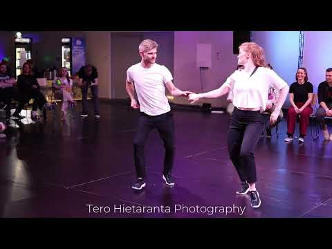 Emil Zetterstrom & Outi Salonen, Stricly Open, Winter Coast Swing 2024, Leppävirta, Finland