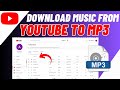 How To Download Music From Youtube To MP3 In PC Laptop Mac