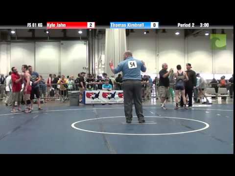Mens FS FS 61 KG - Kyle Jahn vs. Thomas Kimbrell