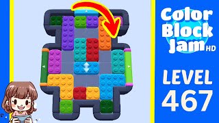 Solution du Niveau 467 de Color Block Jam
