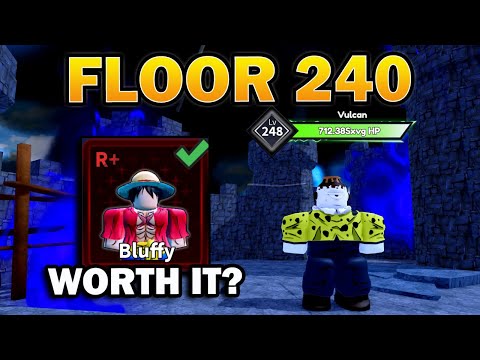 Is Bluffy Worth The Grind and Floor 240 Showcase in Infernal Castle In Arise Crossover
