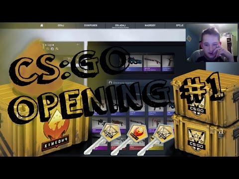 Otwieranie skrzynek CS:GO #1 - No i klops ;p