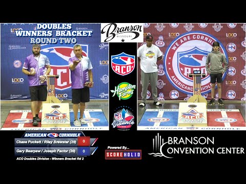 BEARPAW & J-FACTOR SQUARE OFF AGAINST CHASE PUCKETT & RILEY BREWSTER IN EARLY DOUBLES ACTION/BRANSON