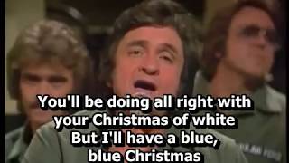 Johnny Cash and The Statler Brothers - Blue Christmas