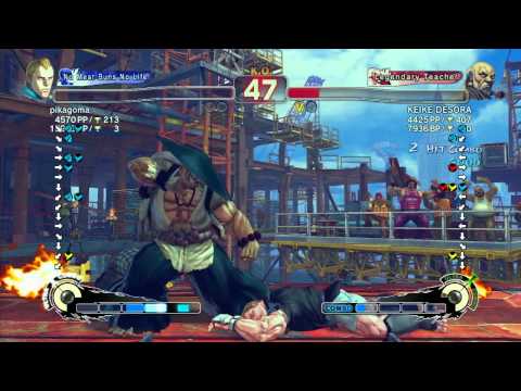 SSF4 AE Japanese Xbox Live Ranked Matches (15th October)