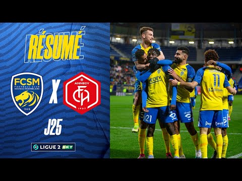 Le résumé de FCSM-FC Annecy | 25e journée de Ligue 2 BKT