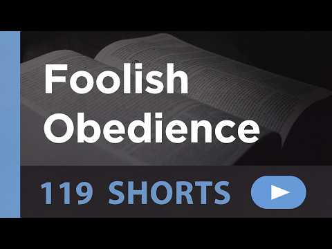 Foolish Obedience | Does Titus 3:9 Condemn God's Law? thumbnail