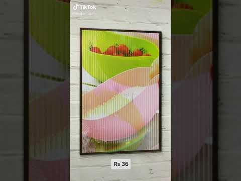 Plastic Rice Bowl/Food Strainer Thick Drain Basket With Handle For Rice, Vegetable & Fruit. (2014)